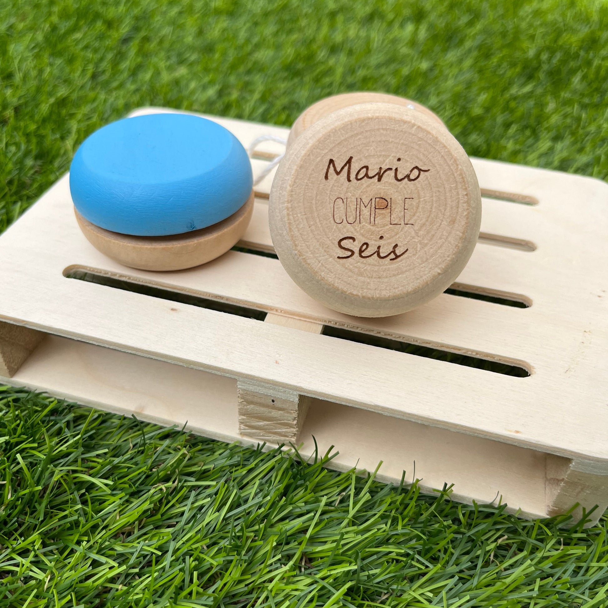 yoyó infantil personalizado para cumpleaños